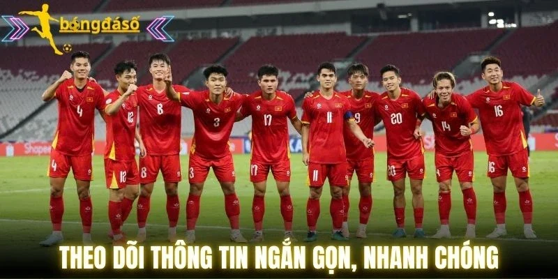 Theo dõi thông tin ngắn gọn, nhanh chóng